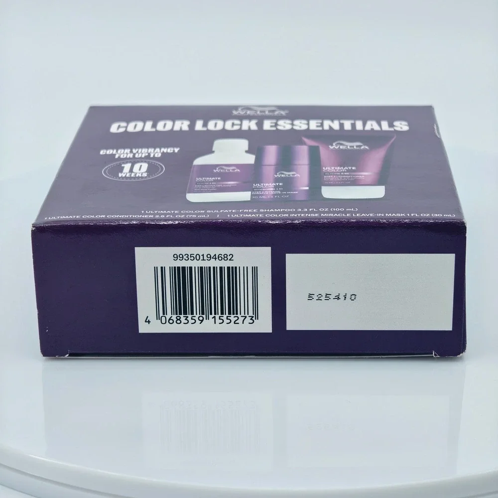 Wella Professionals Color Lock Essentials Ultimate Color 3 Piece Hair Care Set